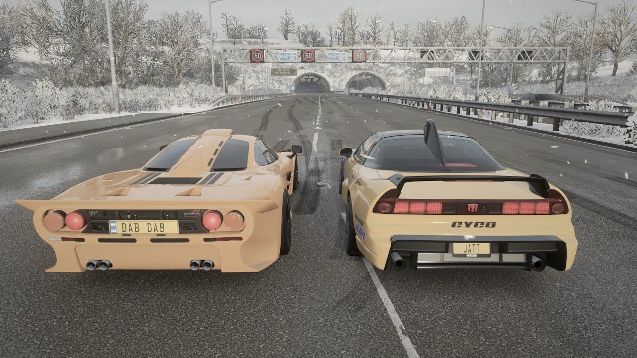 Forza horizon 4 - Mclaren F1 GT vs Honda NSX-R GT(Both Fully Built