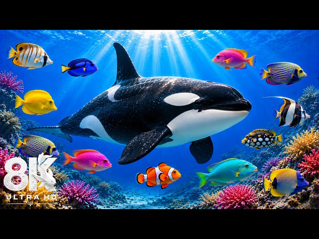 Discover the Hidden Ocean World in Beautiful 8K Aquarium