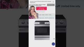 I bought a new range/ oven that has an AIR FRYER setting 🤯
