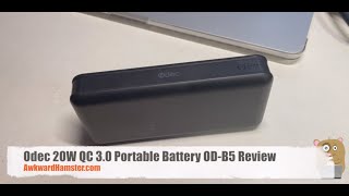 Odec 20W QC 3.0 Portable Battery OD-B5 Review