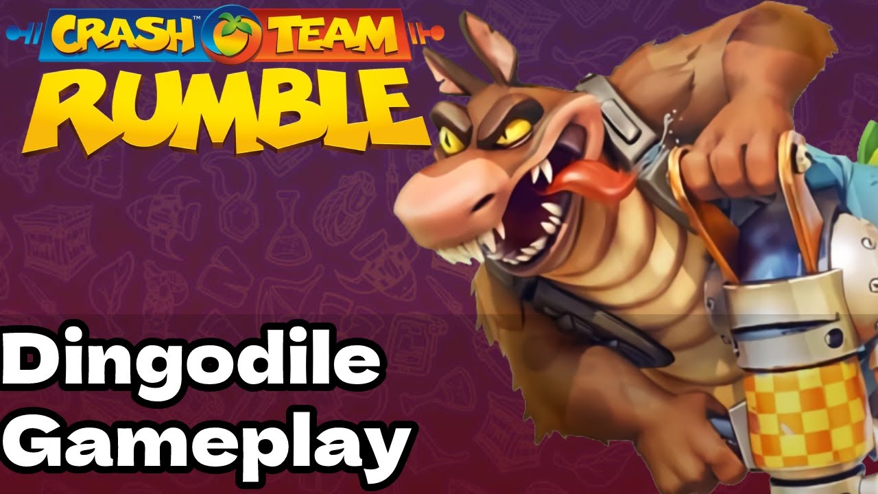 Crash Team Rumble Closed Beta Dingodile Gameplay YouTube