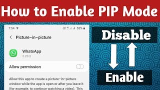 How To Enable, Disable PIP Mode | WhatsApp Latest Update 2020 | How To Work PIP Mode screenshot 3