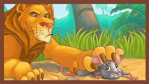 The Lion And The Mouse best story  Moral #video #lion #mouse #story #stories
