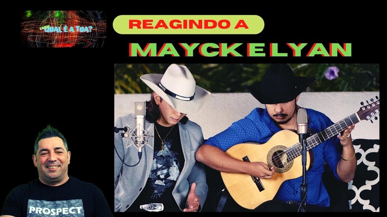 Reagindo a UM REFRÃO PRA SUA ALMA -  Mayck e Lyan