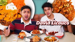 Pinakain ako ni DAVID LICAUCO ng Korean Food!! Nagulat ako sa mga sinabi ni FIDEL!