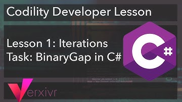 C# Tutorial - Solving the Binary Gap Codility Developer Lesson using C#