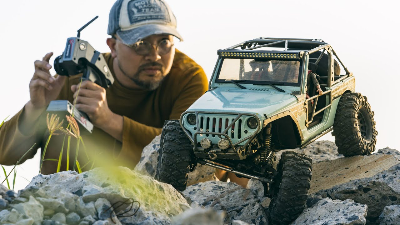 Rc Crawler SCX10 III Jeep Rubicon 1/10 Scale Rc Car 4x4 Off Road 