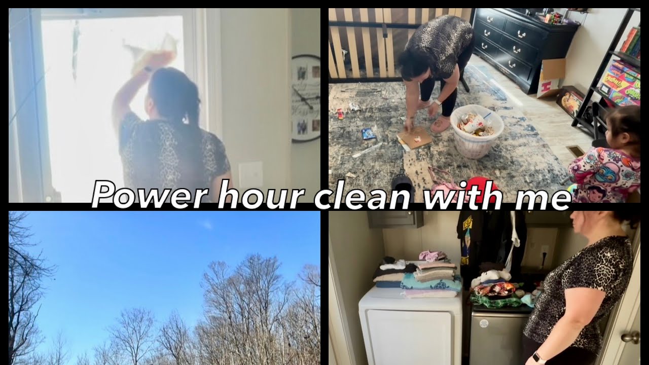 POWER HOUR CLEAN WITH ME | RESET | CLEANING MOTIVATION NEW 2026