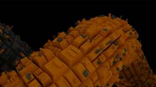 3ds Max Greebled Double Helix