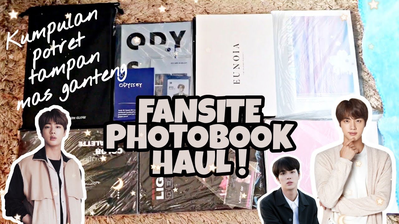 HAPPY BIRTHDAY 30th JIN ! HAUL FANSITE PHOTOBOOK JIN REVIEW ! PART 2 [ INDONESIA ]