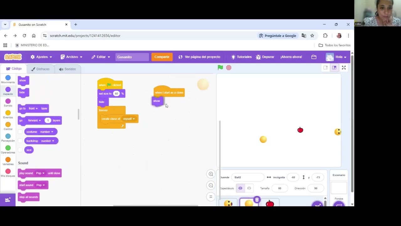 Tutorial Scratch - Juego de la Culebrita