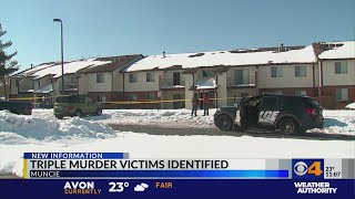 Muncie triple murder victims identified