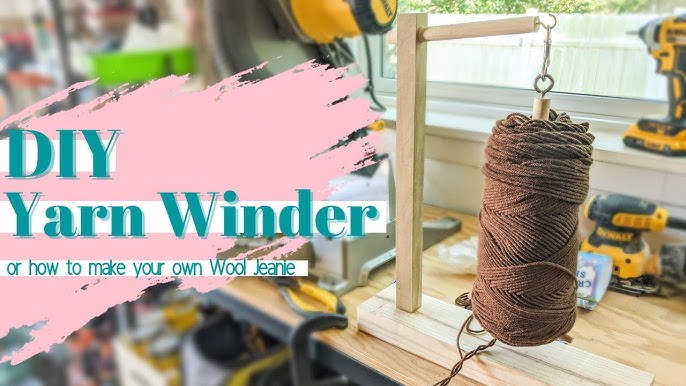 How to Make Your Own Yarn Holder & Dispenser Using Everyday Materials -  FeltMagnet