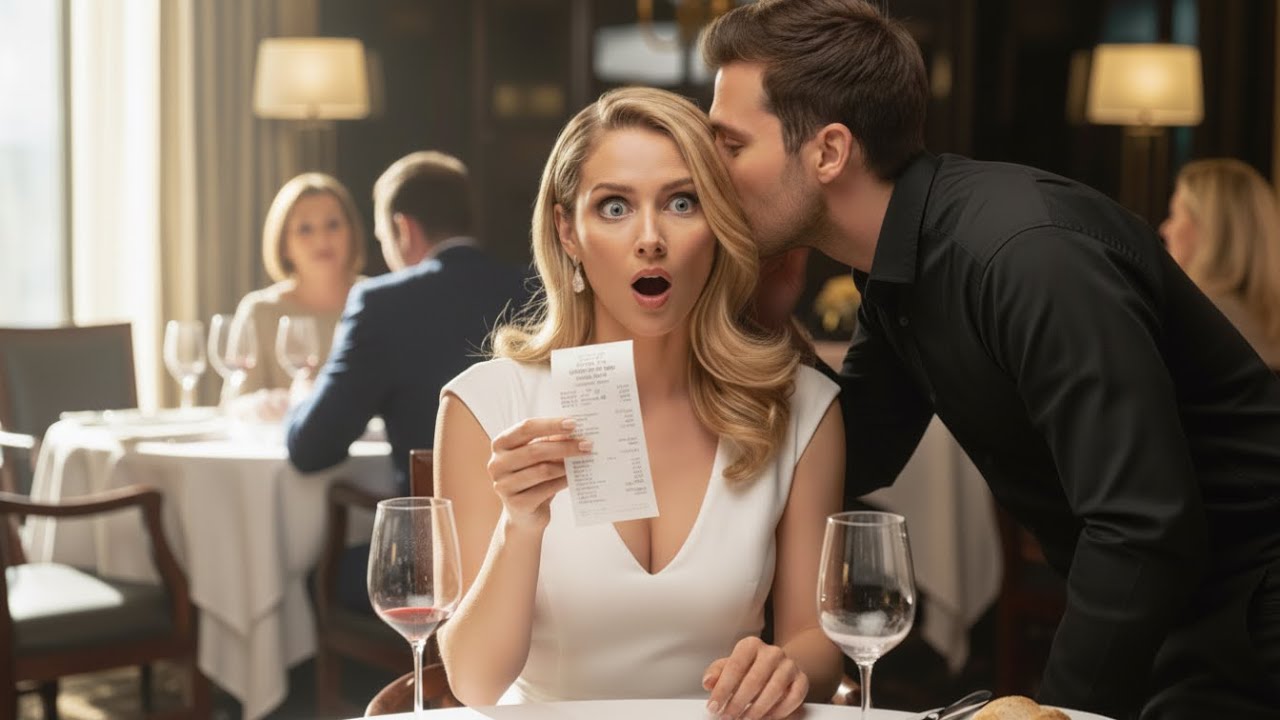 Billionaire Orders Steak—What a Single Dad Waiter Wrote on the Receipt Shocked Her