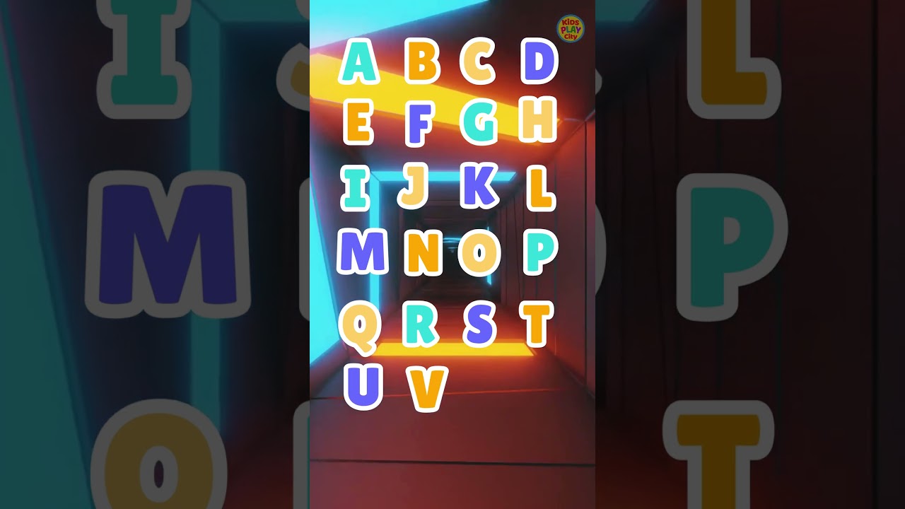 Песенка про алфавит для детей 🎵 | Веселая песенка про алфавит от A до Z | Подпевайте и учитесь!