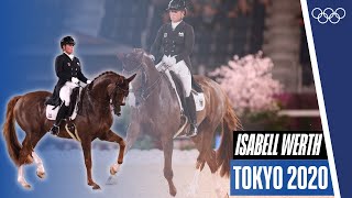 Isabell Werth's Full Dressage Individual Grand Prix Freestyle at Tokyo 2020!