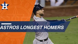 Statcast: George Springer highlights the Astros' longest 2017 homers