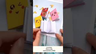 Livrinho Fofo para o dia nacional do Livro #shorts