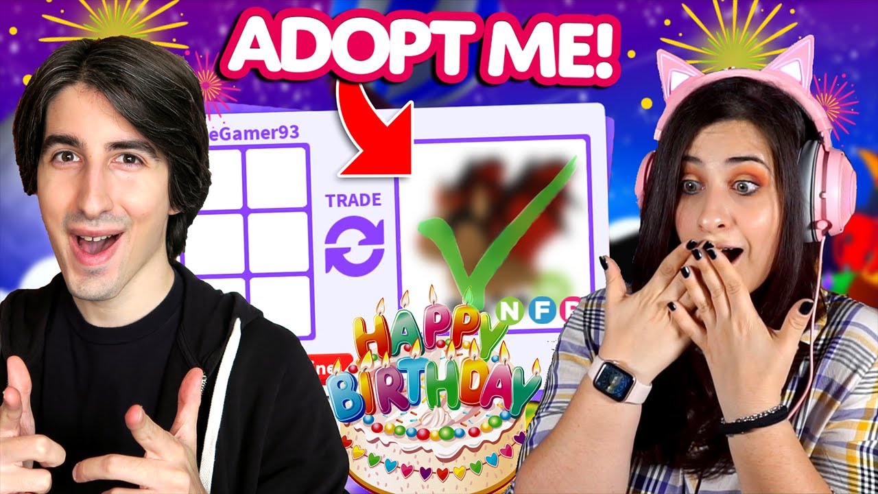 CONSEGNO a FRANCY DREAMS il REGALO di COMPLEANNO 🥳 AUGURI 🎂 @FrancyDreams Adopt Me ROBLOX ITA