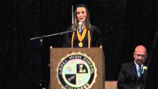 LHS Class of 2011 Valedictorian Speech