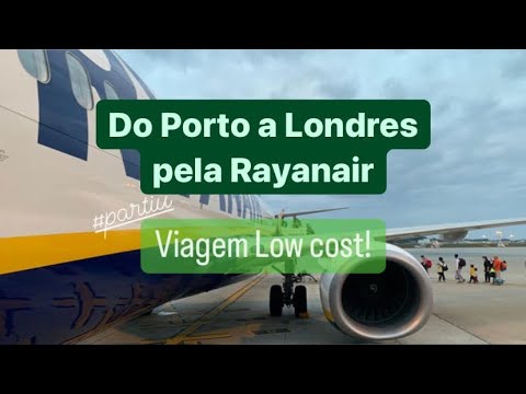 Viagem low cost do Porto pra Londres - Rayanair / Aeroporto Stansted  #portugal #porto - YouTube