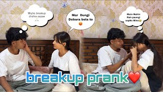 Breakup Prank Ll Prank On Girlfriend . Gone Romantic