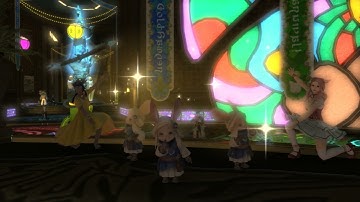 FFXIV: Gold Saucer Showleft and Showright Emotes with Loporrits!