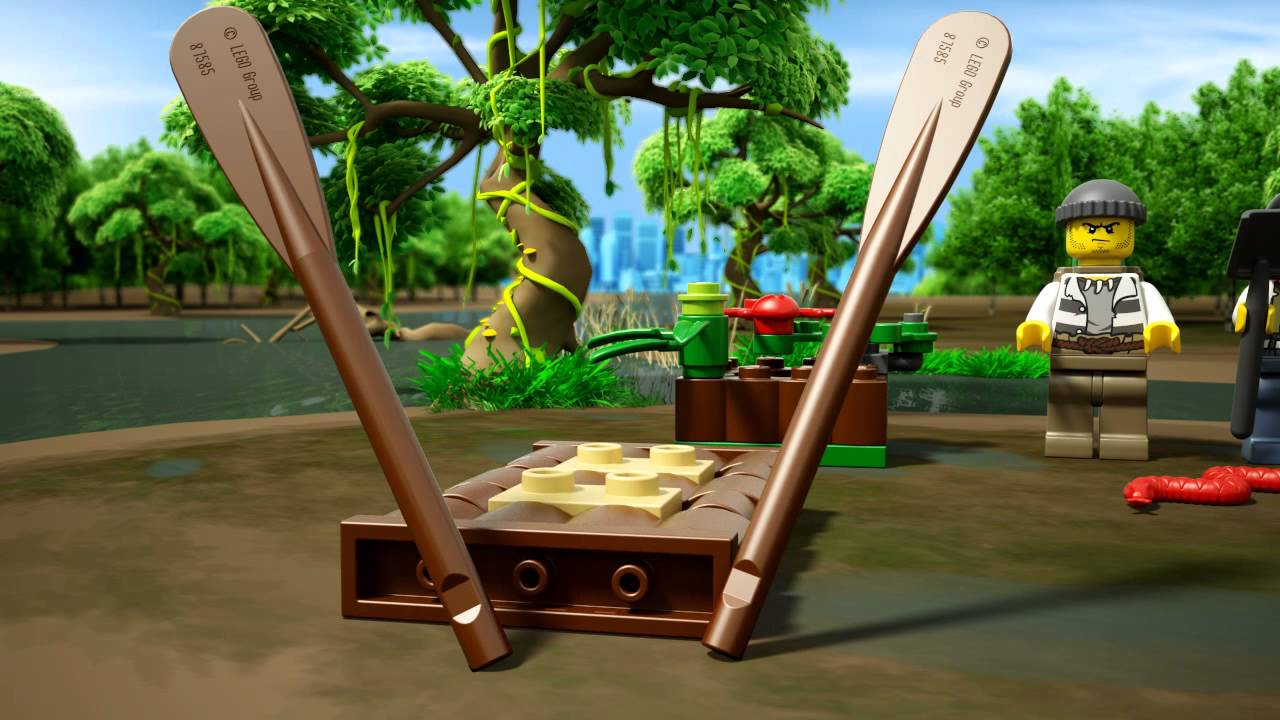 Lego City 60066 Policja Z Bagien Zestaw Startowy Youtube