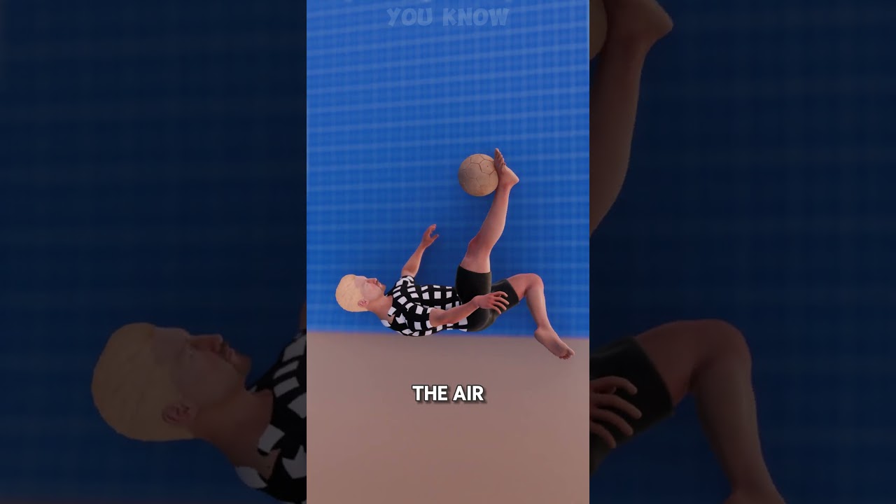 The First Bicycle Kick in Football History ⚽🔥