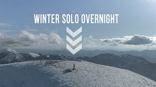 SOLO χειμερινή διανυκτέρευση στα 2000 μέτρα! by The Northest Rhombus 13,764 views 1 year ago 23 minutes