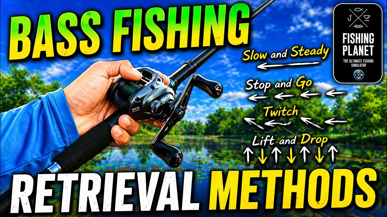 Diffferent Bass Retrieval Methods in Fishing Planet 2024 (EASY GUIDE)