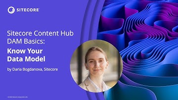 Sitecore Content Hub DAM Basics – Know your data model
