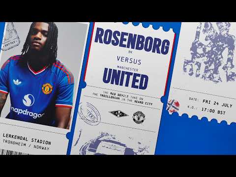 Rosenborg v Manchester United | Matchday LIVE — football video