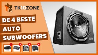 noedels Voorbeeld haar De 4 beste auto subwoofers - YouTube