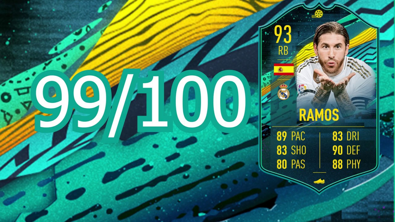 93 Sergio Ramos Player Moments Player Review