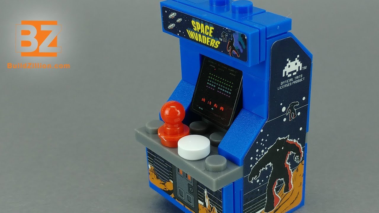 Mini Arcade Classic Space Invaders - Speed Build Animation