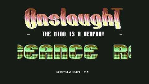 Onslaught Intro 11 ! Commodore 64 (C64)