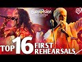 Eurovision 2024 - Semi Final 2 - My Top 16 (First Rehearsals)