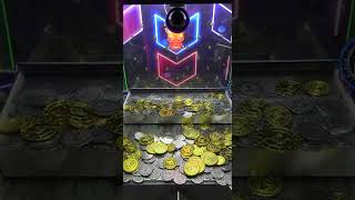 Crazy Coin Pushing At The Pirate Coin Pusher 365 #Shorts screenshot 3