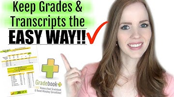 HOMESCHOOL RECORD KEEPING | How to Keep Grades & Transcripts! | FREE & EASY!