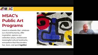 FY27 Public Art Across Maryland Grants Info Session