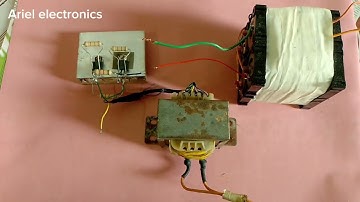 Diy:How to make a simple power inverter/ 12v to 220v using tip41.