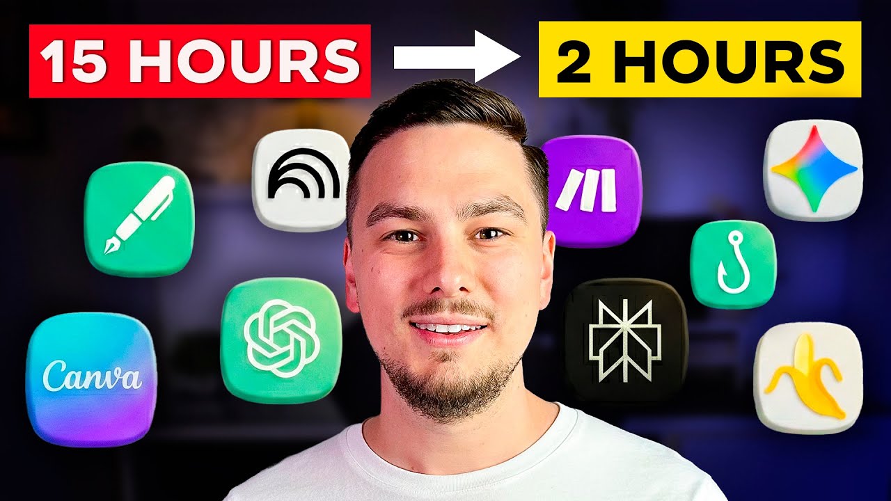 9 AI Tools That Will SPEED UP Your YouTube Video Creation