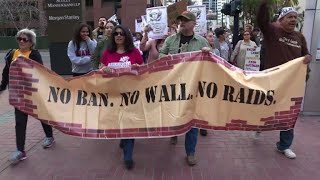 Protest in San Diego ahead of Trump's California trip