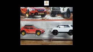 Subaru Crosstrek &amp; Toyota 4Runner TRD Pro | Hot Wheels Car Culture Premium #subaru #toyota #offroad