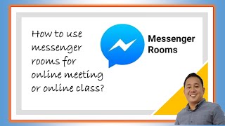 How to use MESSENGER ROOM for Online Meeting or Online Class via Google Chrome in WIndows Laptop? screenshot 5