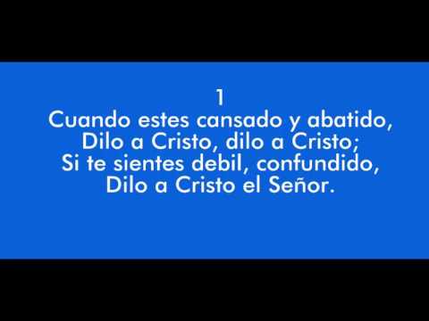 Video de Dilo a Cristo por Manantial De Inspiración