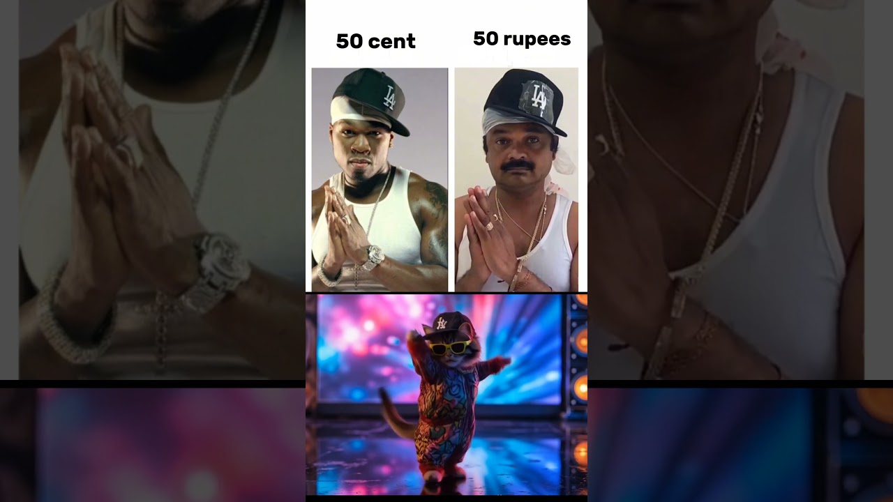 50 Cent vs 50 Rupees 