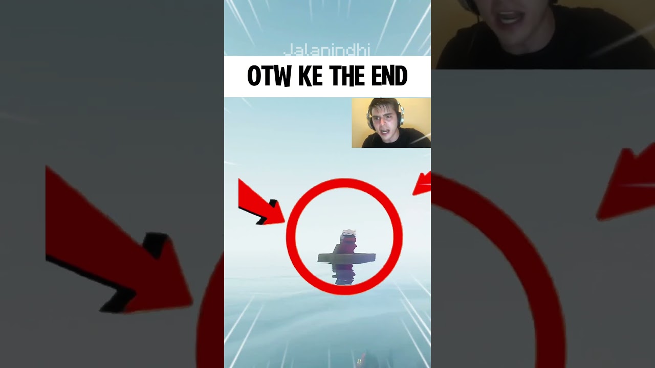 Otw ke The End Part 1  #minecraft #memes