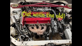Removing the turbo! 500HP Evo Build- Part 7